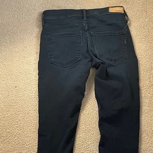 dark washed regular jeans